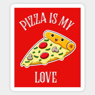 VALENTINE GIFT FOR BOYFRIEND Pizza Lover Sticker
